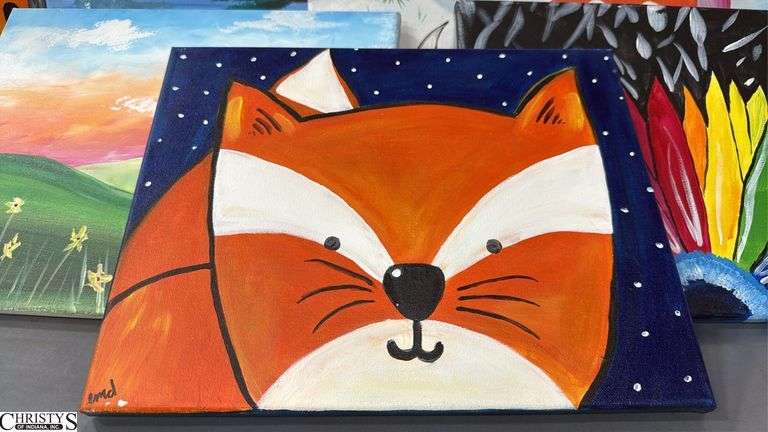 15 Painting Party Canvases, 11x14"