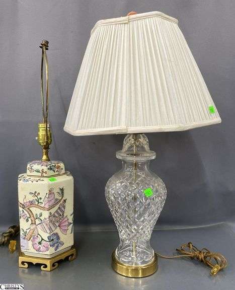 2 Table Lamps, 26" of tallest image