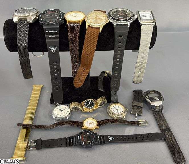 Assorted Wristwatches - Casio, Timex, Webster and others