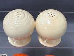 2 Pairs Fiesta Salt and Pepper Shakers - 3" of each