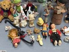 Figurines, Mini Clocks, Animals, Whistling Birds, Owl, Tourist Dolls, Bears