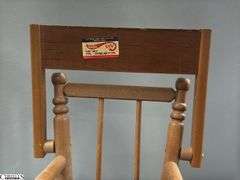 4pcs Wooden Doll High Chairs, and Ice Cream Parlor Chairs, Largest 18.5"