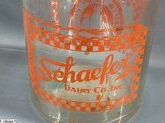 Southwestern Milk Company, Schaefer Dairy Gallon Jugs, Pollards, Hoosier and MBS Indianapolis Milk Jars, Tallest 10.5"