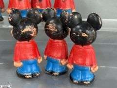 Vintage Mickey Mouse Figures 5.5", Mini Canister, Wobble Mickeys