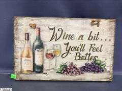 Wine Decor, Lighted Bottles, Bottle Holders, Faux Grapes, Wall Art