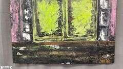 Jorge Hagg Door #10, Acrylic Painting on Canvas 36x56"