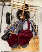 Hanging Clown On Swing, Has Damage