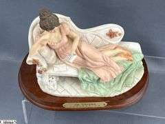 Made In Occupied Japan and Other Figurines Some Wear, 4" Tallest