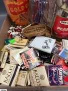 Match Books, Camel Cash, Dice, Vegas Memorabilia, Gold Coast, and Other Casino Glasses