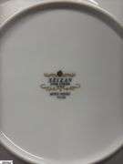 Seizan "Mood Indigo" Floral Motif China - Approx 40 pcs - 11.5" of largest piece