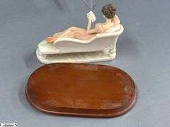 Made In Occupied Japan and Other Figurines Some Wear, 4" Tallest