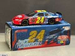 4 Jeff Gordon Collectible Stock Cars - 10" approx of largest