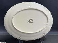 3 Hall's Jewel Tea Bowls and Small Platter - 11" of platter