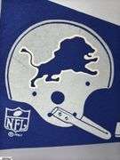 Detroit Lions NFL Pennant Dated 1967