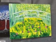 10 Painting Party Canvases, Each Measures 16x20" Multiple Landscapes