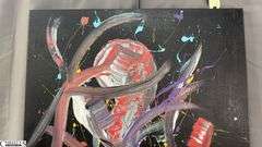 Samuel Tinoco Dancing, Acrylic Painting on Canvas 36x56"