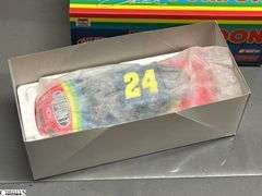 2 Jeff Gordon Collectible Stock Cars - 11" approx of largest