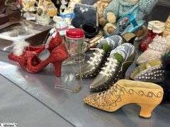 Shoe Collectibles, Mini Hat Displays, Brass Four Leaf Clover, Coasters