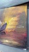 3 Paintings On Canvases, Boats By Alummoa Zumiga All Measure 27x22"