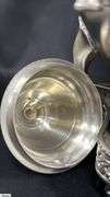 Dutch Royal Holland Pewter Coffee Urn / Samovar with Burner and Tray 18"
