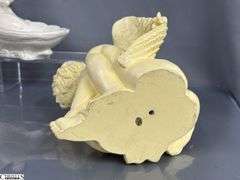 Angel Garden and Memorial Figurines, Battery Operated Lantern Tallest 14"