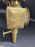 2pcs Edgartown Brass Lantern, and Carriage Lamp Tallest 14"