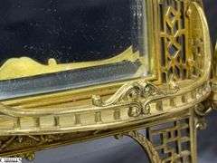 William Tonks & Sons Brass Mirrored Double Arm Candle Sconces 8.5"x20" Tall
