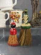 Shave Brushes, Mirrored Stands, Mustache Cups, Some Wear