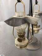 Mini Oil Lanterns, Table Top Set 7.5"