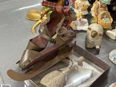 Shoe Collectibles, Mini Hat Displays, Brass Four Leaf Clover, Coasters