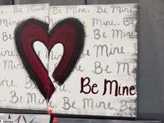 2 Sets of Love Theme Paintings Each Canvas 16x20"