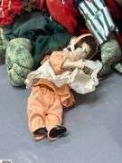 Coca Cola Bear, Porcelain Dolls, Plush Frogs, Bunny, Fishing and Holiday Themes