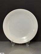 10pcs Fiesta Gray Dishes - Charger Platter, Plates, Bowls, Salt and Pepper - 12" of largest