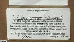 2 Framed and Signed Watercolors (Reproductions) Of Cathedrals 13x15 See Photos For Provenance