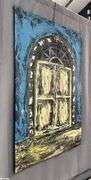 Jorge Hagg Door #11, Acrylic Painting on Canvas 36x56"