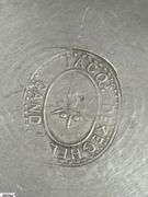 8pcs Graduated Pewter Measuring Cups Tallest 9"