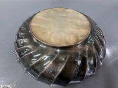 Stamped 925 Silver Bowl 8" Across
