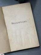 Antique Book Volumes - Riley Child Rhymes, Shakspeare, Immortality of the Soul - Earliest date 1905 - w/ Brass Book Stand
