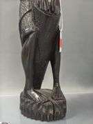 Numbered Carved African Figure *Damage to Arm 17.5" Tall
