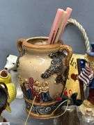 Figurines, Mini Clocks, Animals, Whistling Birds, Owl, Tourist Dolls, Bears
