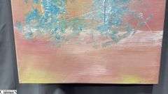 Samuel Tinoco Trees #46, Acrylic Painting on Canvas, Measures 36x55"