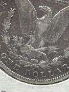 1890 CC Morgan Silver Dollar