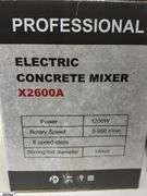 Electric concrete mixer X2600A