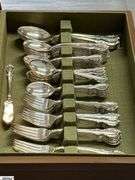 1847 Rogers Bros "Reflection" Silverplate Flatware Set