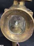 2pcs Edgartown Brass Lantern, and Carriage Lamp Tallest 14"