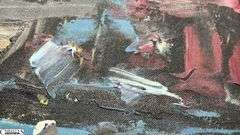 Sea Ride by Antonio Garcia, Acrylic Painting Measures 35x55"