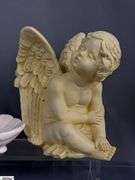 Angel Garden and Memorial Figurines, Battery Operated Lantern Tallest 14"