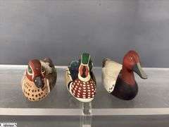 Ducks, Avon, Homco, Pencil Sharpeners, Bank, Display Shelf 12.5"