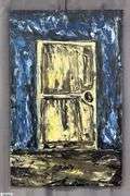 Jorge Hagg Door #09, Acrylic Painting On Canvas 35x56"
