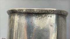 3 Pewter J. Abbot Gateshead, 1 Quart, Pint and 1/2 Pint Measures